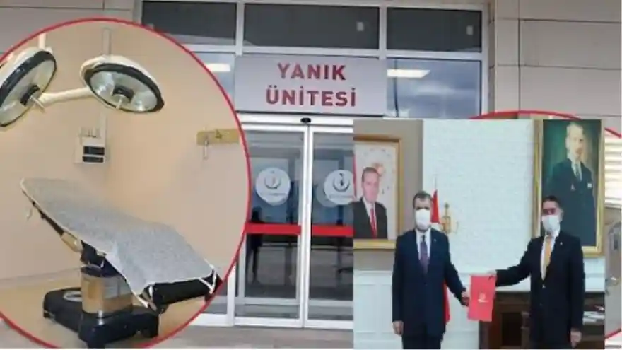 Ağrı’ya 10 yataklı yanık ünitesi