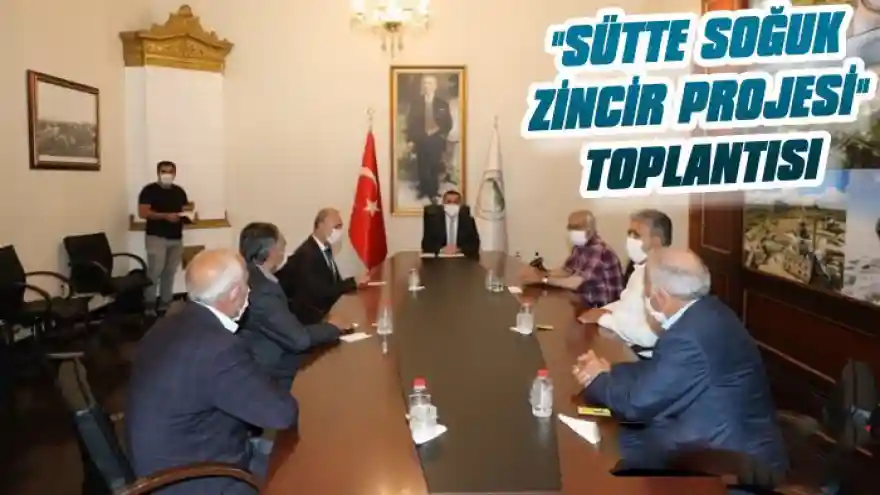 Vali Öksüz: 'Sütte Soğuk Zincir Oluşturmamız Gerek'