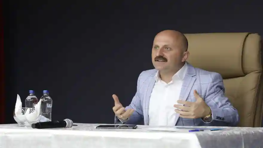Vali Dr. Osman Varol basın mensupları ile bir araya geldi.