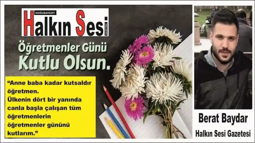 Öğretmenlerimizin Günü Kutlu Olsun