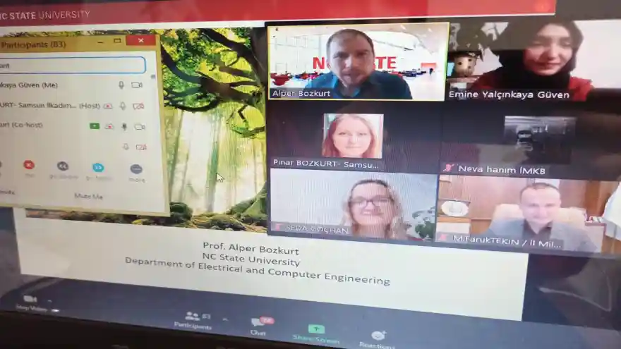 Ağrı Milli Eğitim Müdürü Tekin, Amerika'dan yönetilen bilim seminerine katıldı