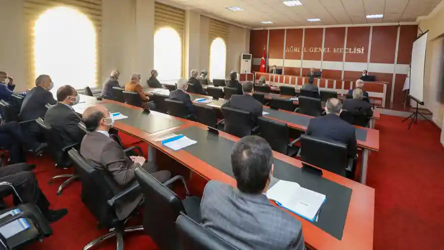 İl Genel Meclisi 2021 Yılı Ocak Ayı Toplantısı yapıldı