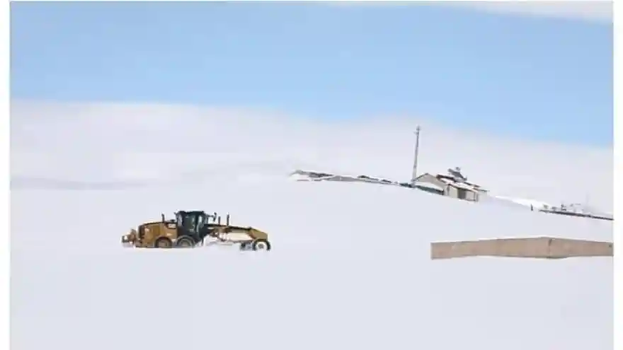 442 Köy Yolu Ulaşıma Kapandı