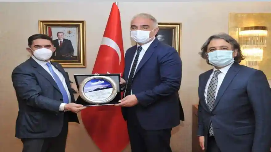 Milletvekili Çelebi'den Kültür ve Turizm Bakanı Mehmet Nuri ERSOY'a ziyaret