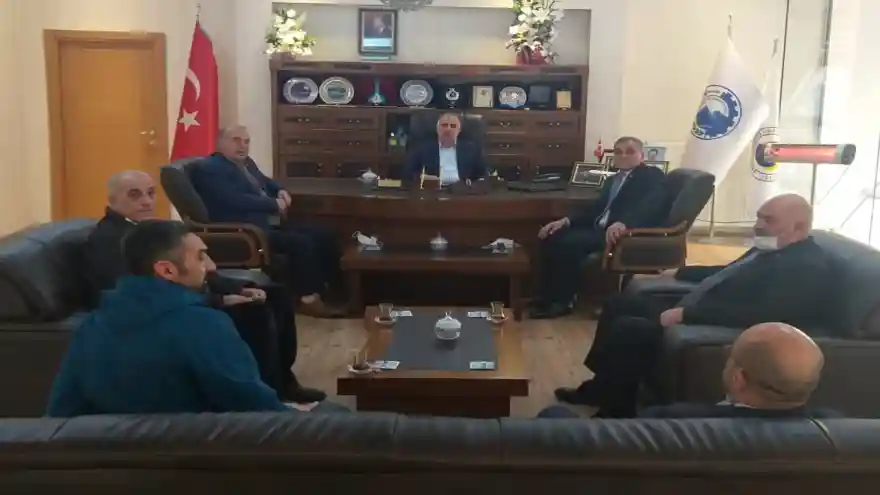 CHP Ağrı İl Başkanı Nihat Aslan'dan ATSO'ya Ziyaret