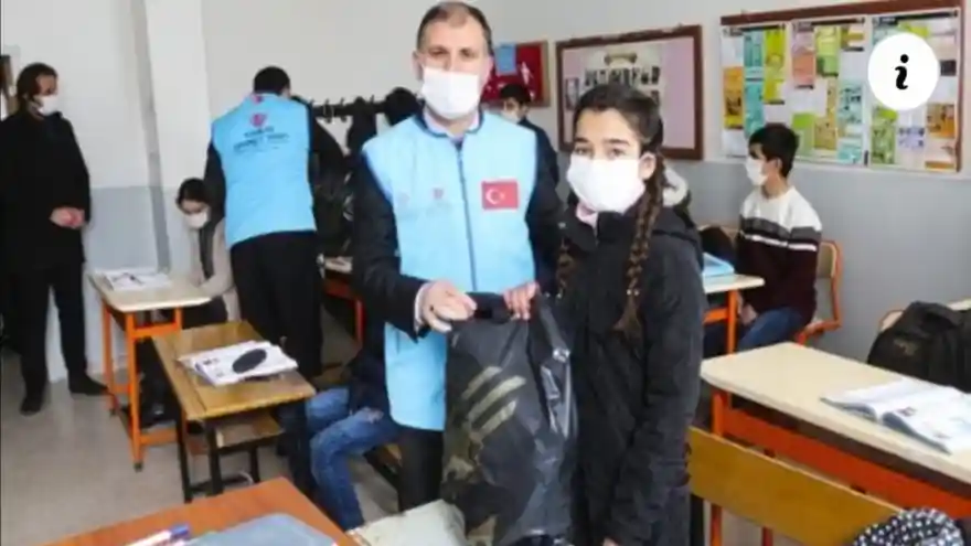 İyilik projesi Ağrı’da yürekleri ısıttı