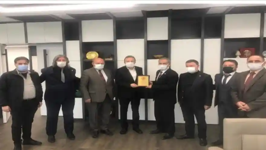 TGF’den Basın İlan Kurumuna Ziyaret