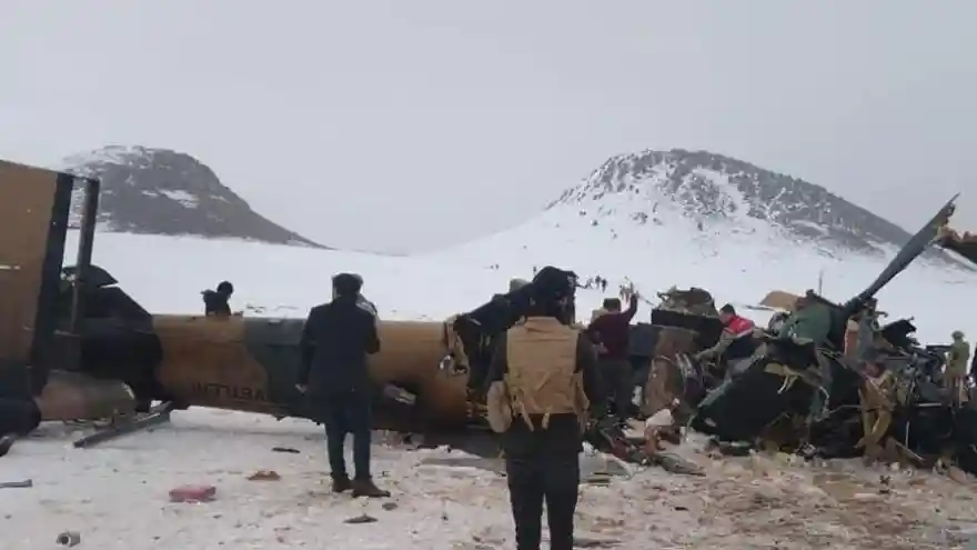 Kaza Kırıma Uğrayan Helikopterdeki 11 Kahraman Asker Şehit Oldu, 2 Asker'de yaralandı