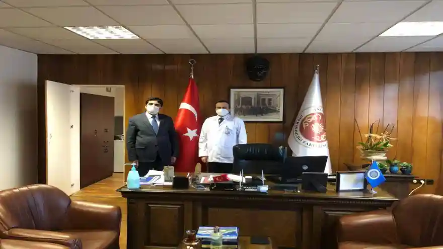 Rektör Alma Ankara Üniversitesi Diş Hekimliği Fakültesini Ziyaret Etti