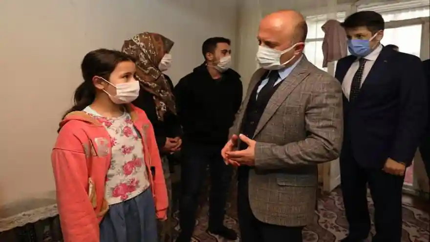 Vali Varol'dan, Şimşek Ailesine Ziyaret