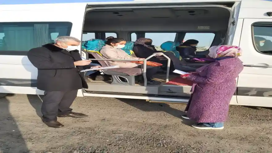 Ağrı’da okul servis araçları denetlendi