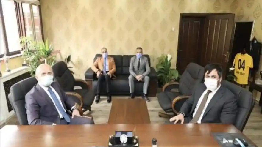 Gençlik ve Spor İl Müdürü İsmail Çalgan’a hayırlı olsun ziyareti