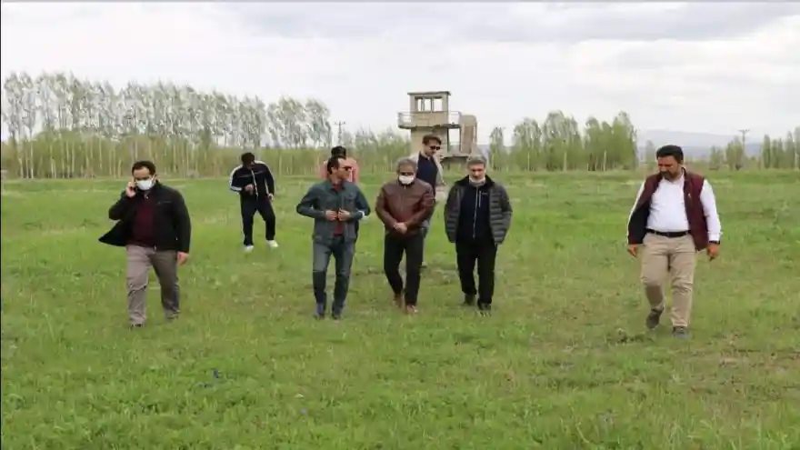 Tarımpark, Çiftçi Eğitim Merkezi ve Demonstrasyon Alanında incelemeler
