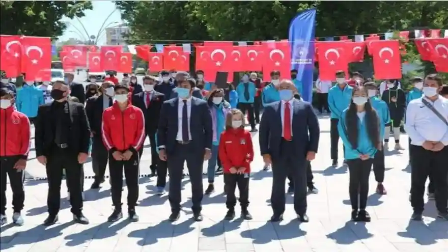 Ağrı’da 19 Mayıs Atatürk'ü Anma, Gençlik ve Spor Bayramı Kutlandı