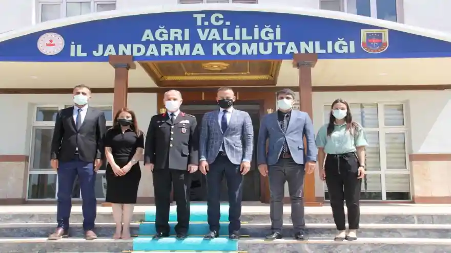 Ağrı Milli Eğitim Müdürü Tekin, Jandarma Teşkilatı’nın 182. kuruluş yıl dönümünü kutladı