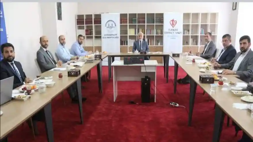 DOĞUBAYAZIT'TA İLÇE MÜFTÜLER TOPLANTISI YAPILDI