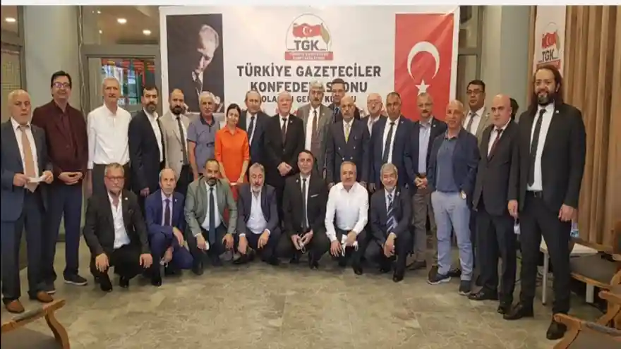 TGK’DA GENEL BAŞKANI KOLAYLI GÜVEN TAZELEDİ
