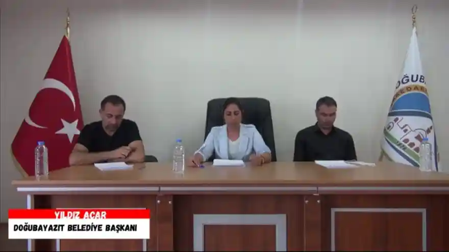 Doğubayazıt Belediyesi Basın Açıklaması Yaptı