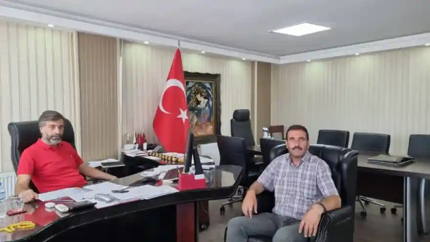 GAZETECİ CEMAL BAYDAR’DAN İŞ İNSANI CEMAL CAN’A ZİYARET