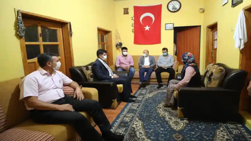 Vali Varol’dan Gelve Ailesine Ziyaret
