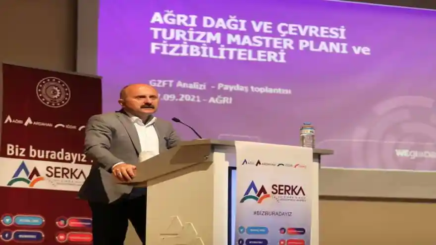 Ağrı Dağı ve Çevresi Turizm Master Planı Paydaş Toplantısı Düzenlendi