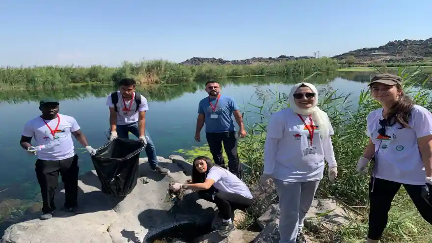 Iğdır Karasu Çayı’nda Çevre Temizliği
