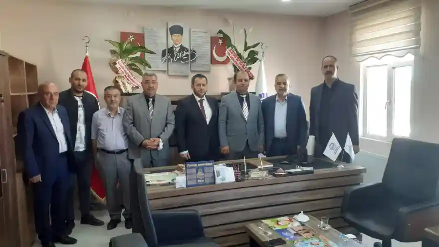 DESK Platformu Üyeleri'nden İlçe Müftüsü İbrahim Yiğit'e Ziyaret