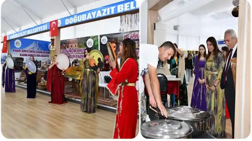 Doğubayazıt Belediyesinin Hazırladığı Stant Büyük İlgi Topladı