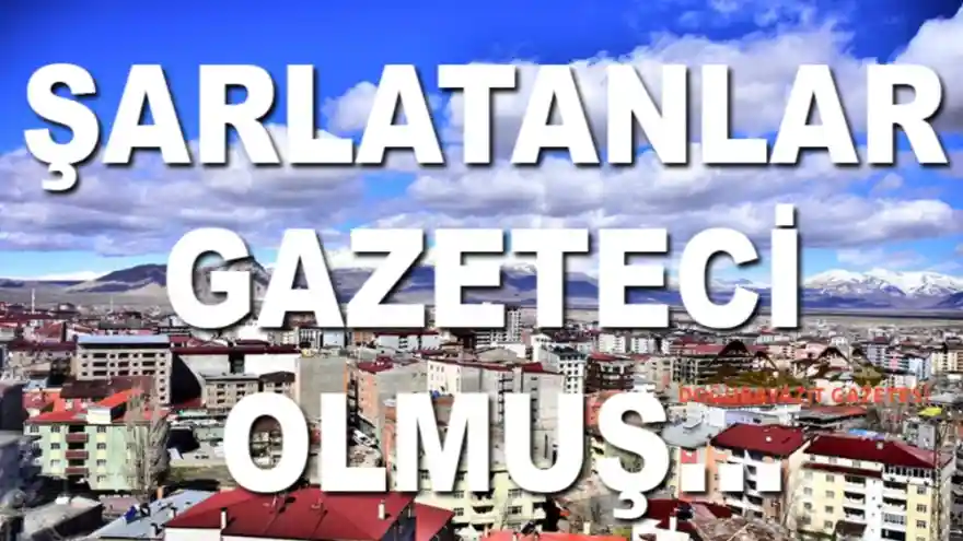 Doğubayazıt'ta Eline Telefon Alan Herkes Gazeteci Olmuş