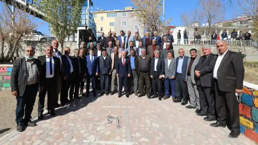 Vali Varol, Muhtarlarla Bir Araya Geldi