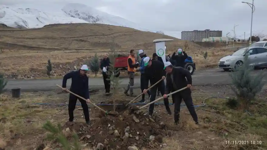 Iğdır’da Milli Ağaçlandırma Günü Etkinliği Düzenlendi