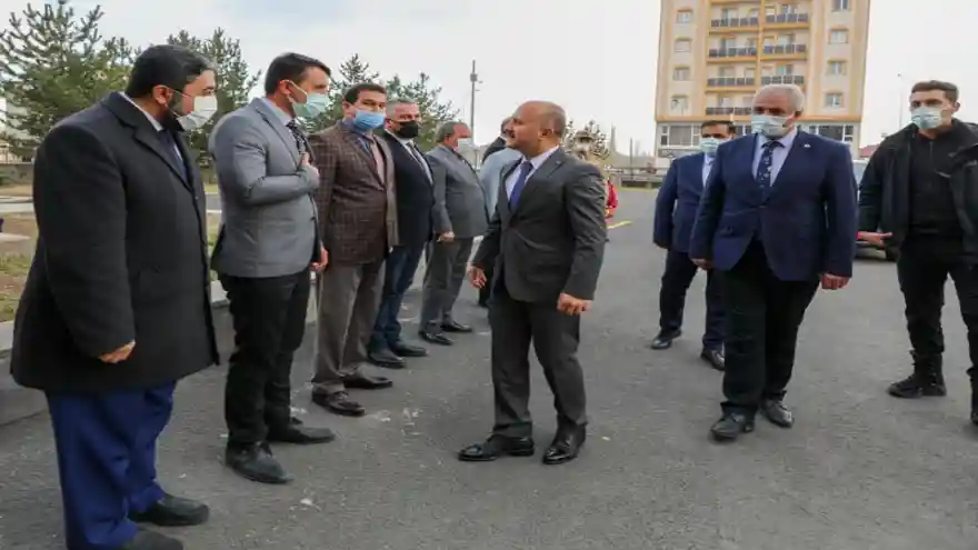 Vali Varol, Eleşkirt Kaymakamlığını Ziyaret Etti