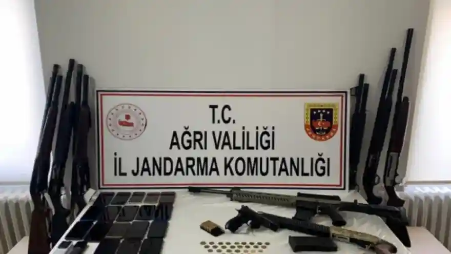 Ağrı'da 17 şüpheli gözaltına alındı