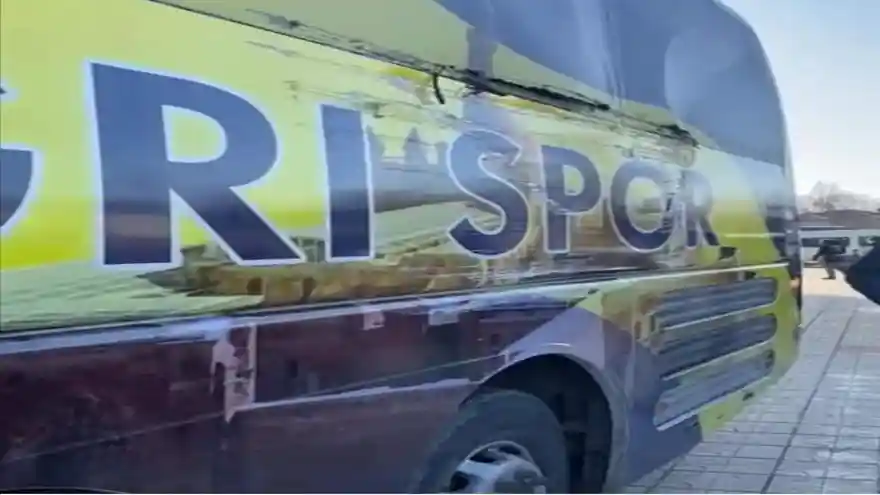 Ağrı Spor'a Çirkin Saldırı 