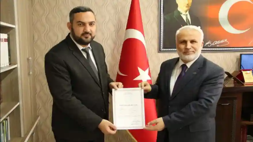 İL MÜFTÜ YARDIMCISI “ÜSTÜN BAŞARI BELGESİ” İLE ÖDÜLLENDİRİLDİ