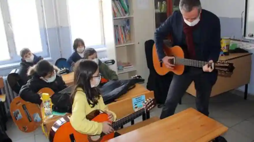 155 BİN ÖĞRENCİ MÜZİKLE BULUŞUYOR