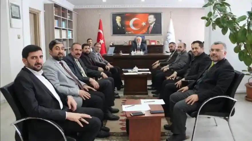 AĞRI'DA OCAK AYI İLÇE MÜFTÜLER TOPLANTISI YAPILDI 