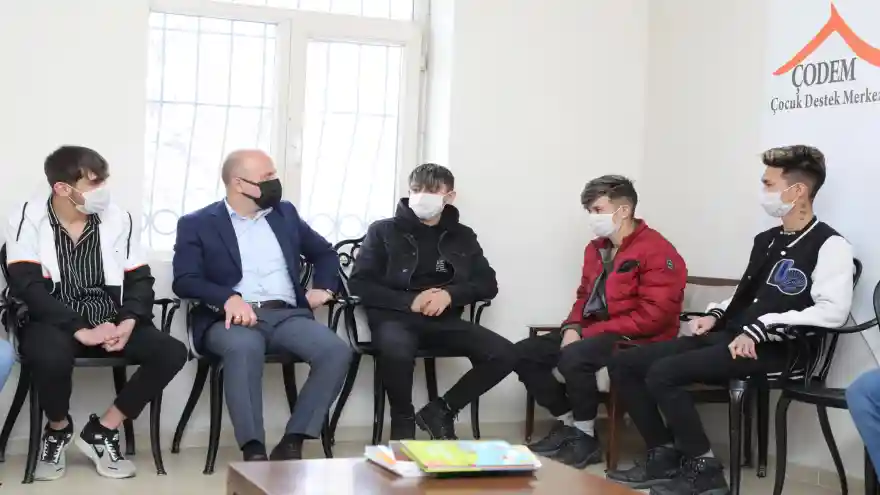 Ağrı Çocuk Destek Merkezine Ziyaret 