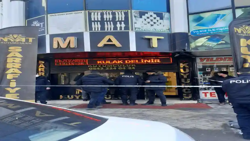 Doğubayazıt’ta Kuyumcu Soygunu