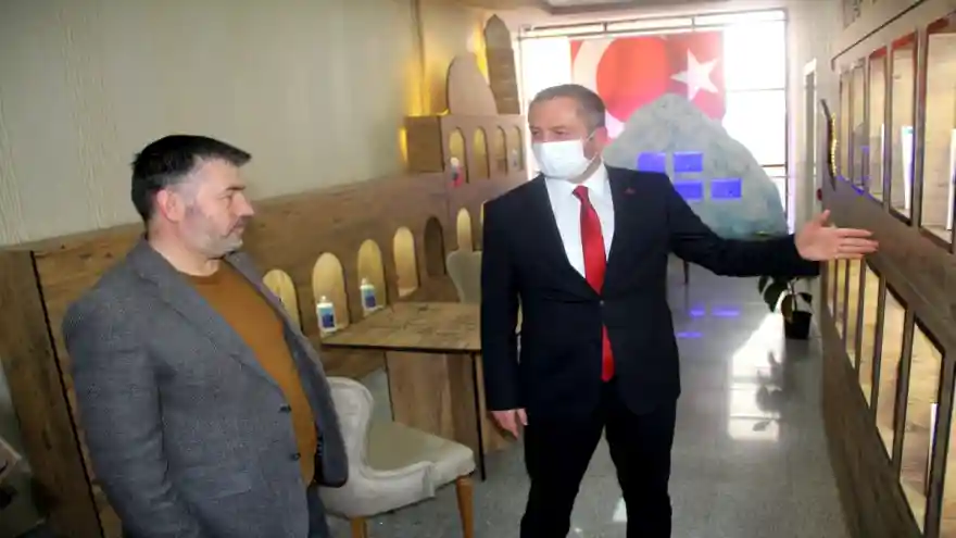 Eski müdür Başak’tan Ağrı Milli Eğitim Müdürü Kökrek’e Ziyaret