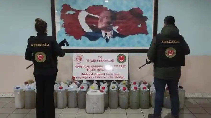 Gürbulak Gümrük Kapısı'nda 622 Kilogram Metamfetamin Ele Geçirildi