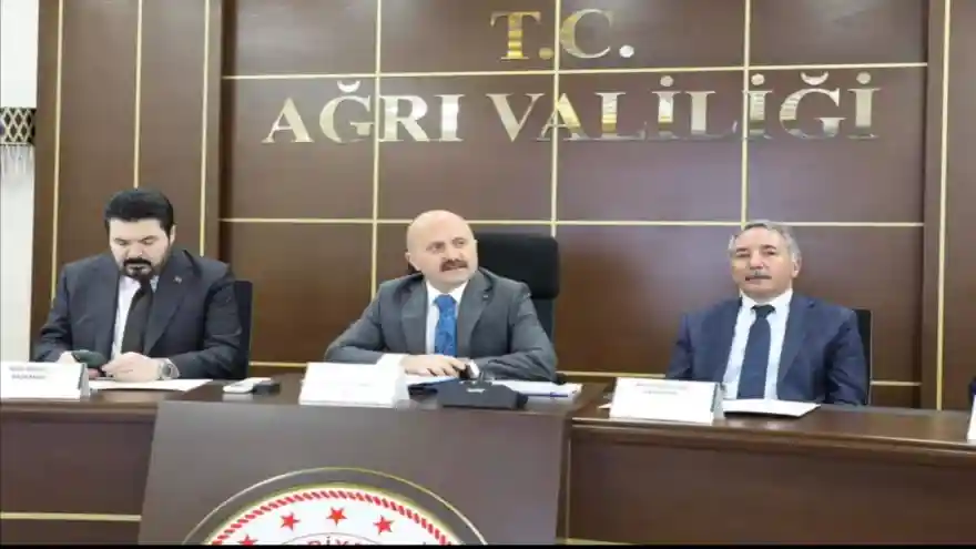 Ağrı’da İstihdam ve Mesleki Eğitim Kurulu 2022 Yılı 2. Toplantısı Düzenlendi