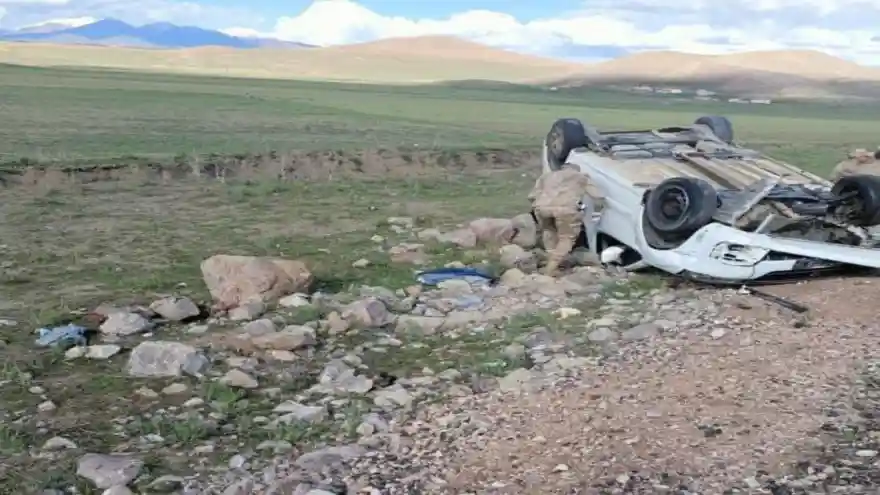 Doğubayazıt'ta Gümrük Memuru Trafik Kazasında Yaşamını kaybetti