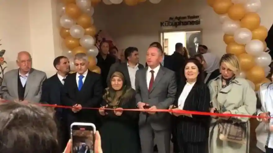 MERHUM AVUKAT TAŞKIN'IN ADINA KÜTÜPHANE KURULDU