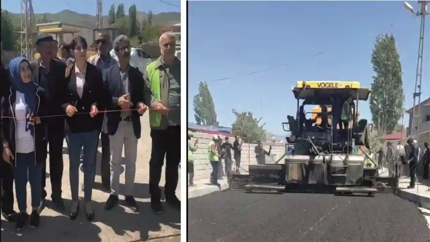 DOĞUBAYAZIT BELEDİYESİ ASFALT SERİM ÇALIŞMALARINA BAŞLADI