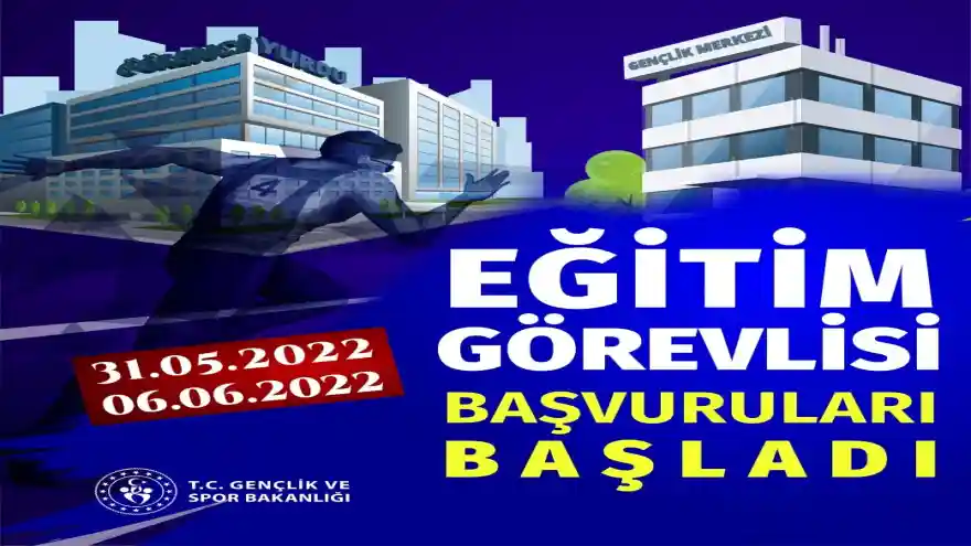 Ağrı Gençlik ve Spor İl Müdürlüğü  Eğitim Görevlisi Başvuruları Başladı