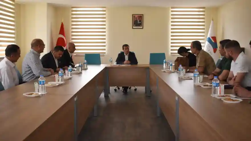 Ahmedi Hani Meslek Yüksek Okulunda koordinasyon toplantısı gerçekleşti