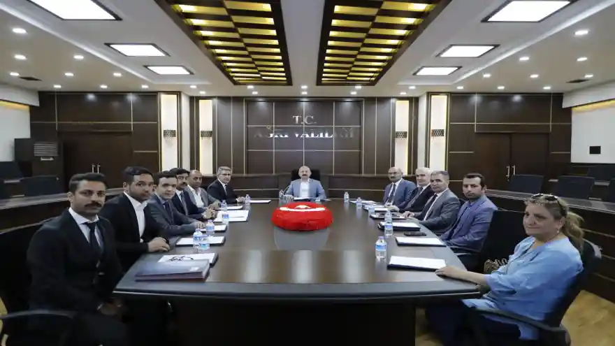 Ağrı'da İl Toprak Koruma Kurulu Toplantısı Yapıldı