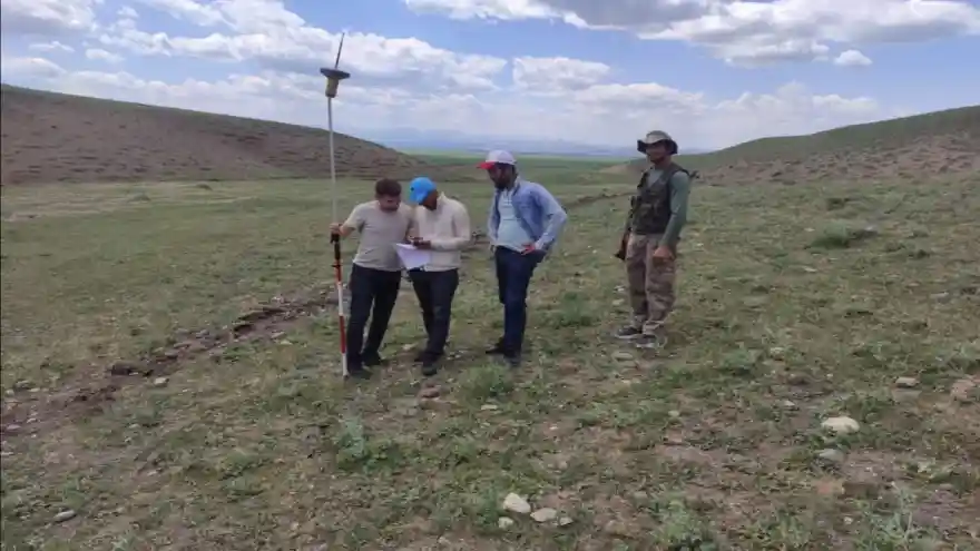 AĞRI'DA  MERA İŞGALLERİNE YÖNELİK SAHA ÇALIŞMALARI YAPILDI