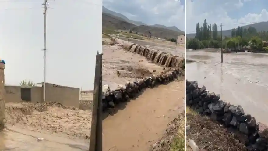 Doğubayazıt'ın iki büyük Köyü; Karabulak ve Gürbulak Sel'e teslim oldu